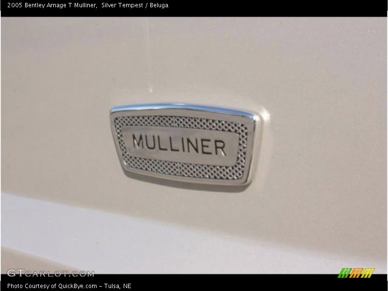 Silver Tempest / Beluga 2005 Bentley Arnage T Mulliner