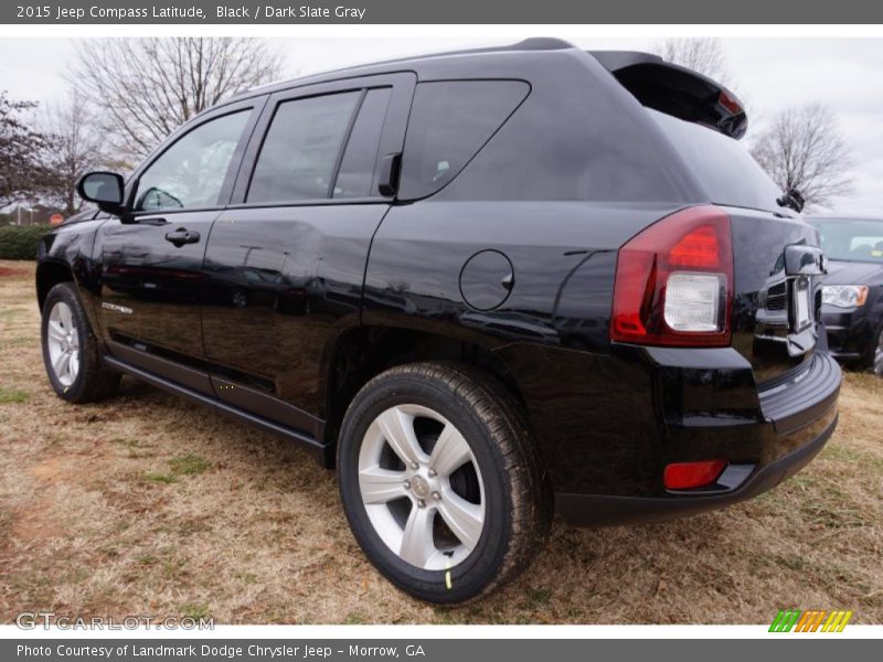 Black / Dark Slate Gray 2015 Jeep Compass Latitude
