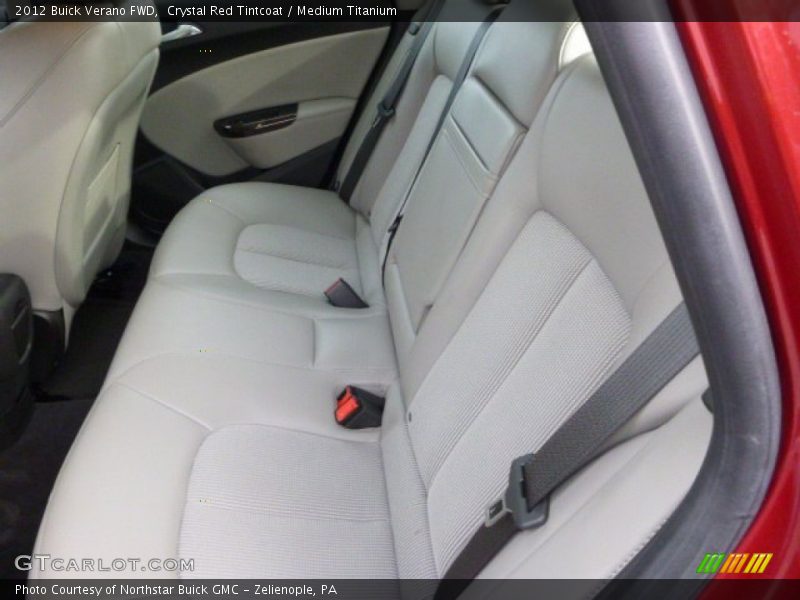Crystal Red Tintcoat / Medium Titanium 2012 Buick Verano FWD