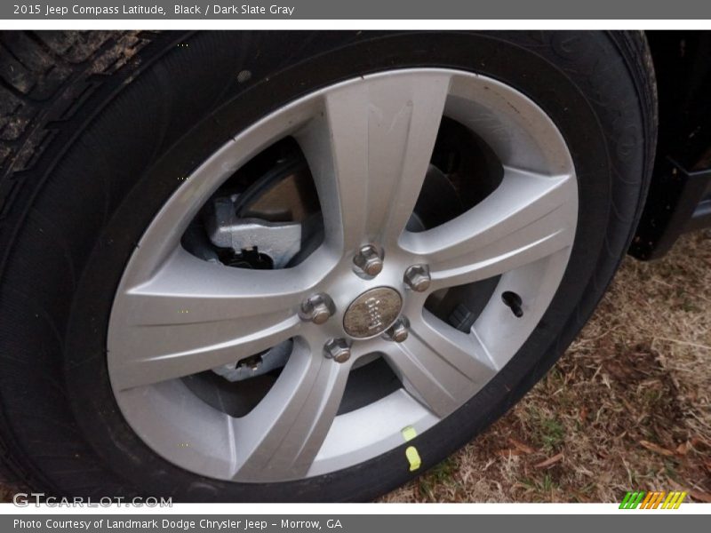 Black / Dark Slate Gray 2015 Jeep Compass Latitude