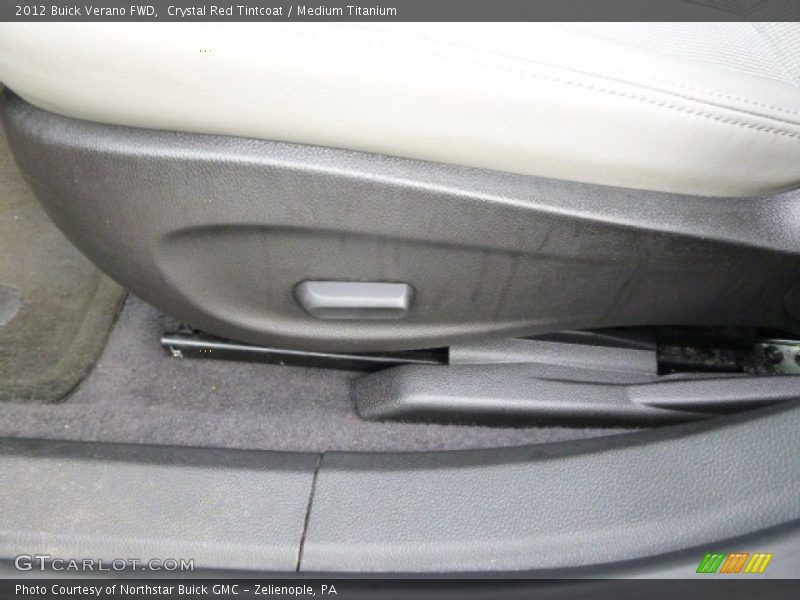 Crystal Red Tintcoat / Medium Titanium 2012 Buick Verano FWD