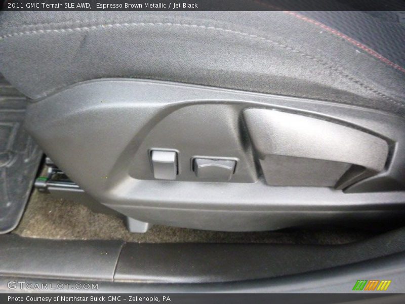 Espresso Brown Metallic / Jet Black 2011 GMC Terrain SLE AWD