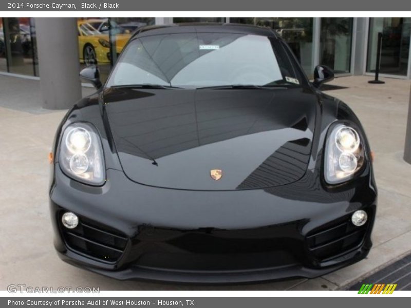Black / Black 2014 Porsche Cayman