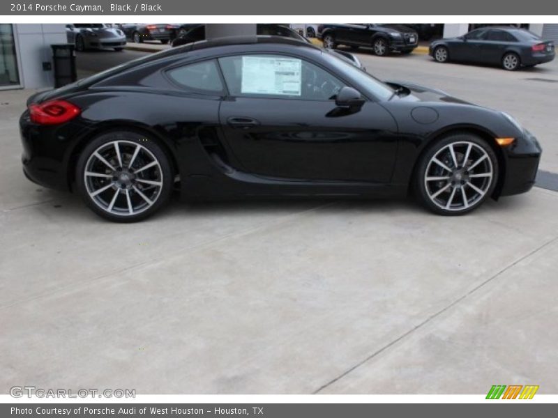 Black / Black 2014 Porsche Cayman