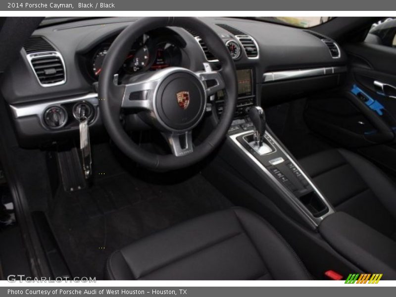 Black / Black 2014 Porsche Cayman