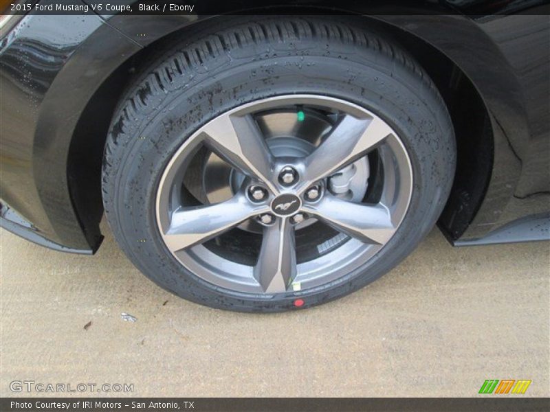 Black / Ebony 2015 Ford Mustang V6 Coupe