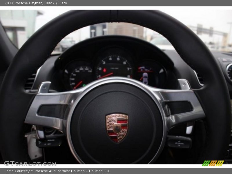 Black / Black 2014 Porsche Cayman