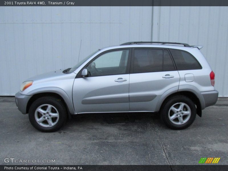 Titanium / Gray 2001 Toyota RAV4 4WD