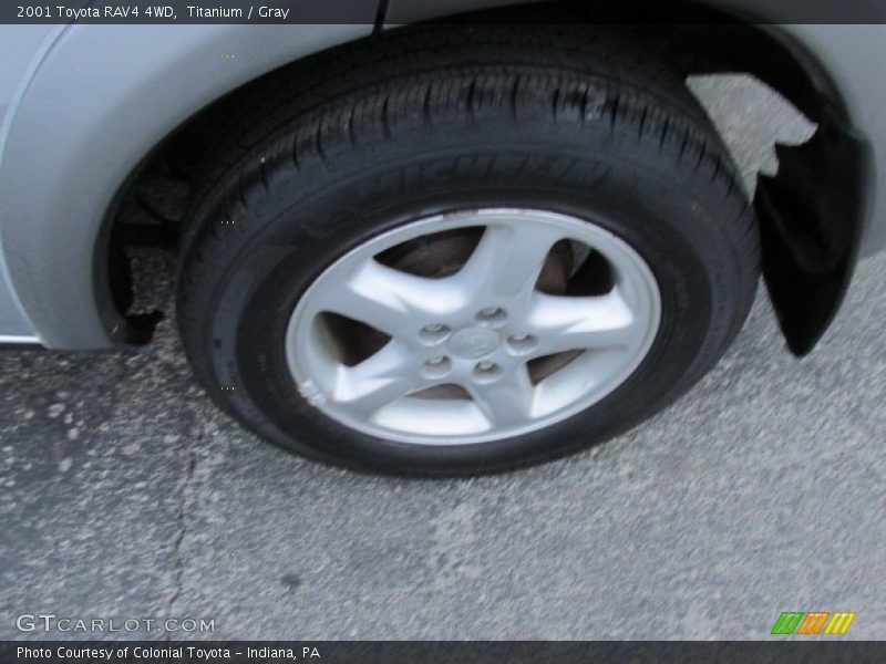 Titanium / Gray 2001 Toyota RAV4 4WD