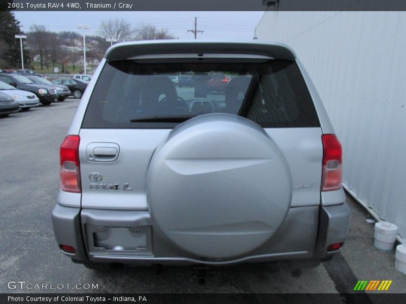 Titanium / Gray 2001 Toyota RAV4 4WD