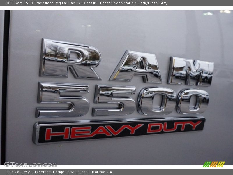  2015 5500 Tradesman Regular Cab 4x4 Chassis Logo