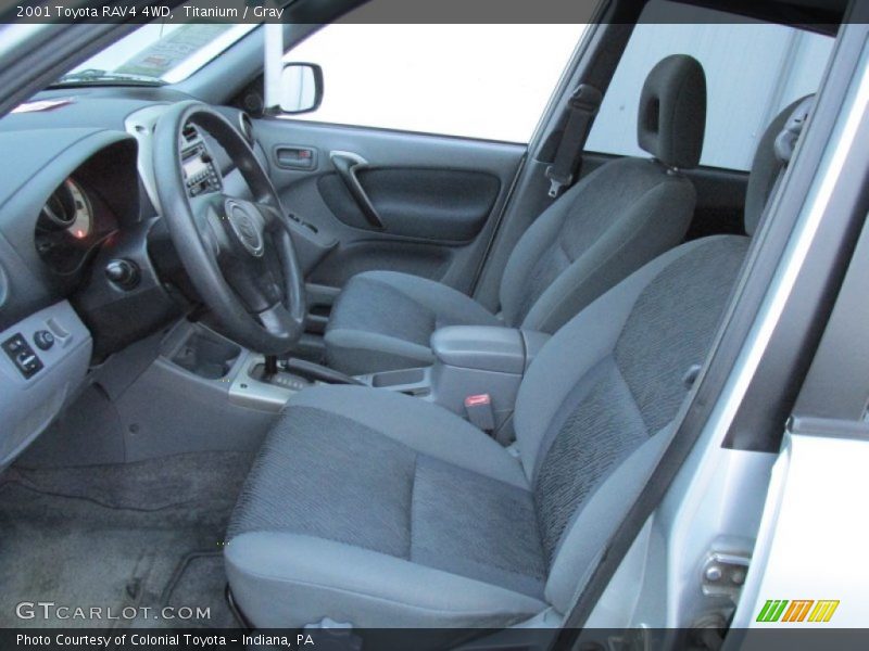 Titanium / Gray 2001 Toyota RAV4 4WD