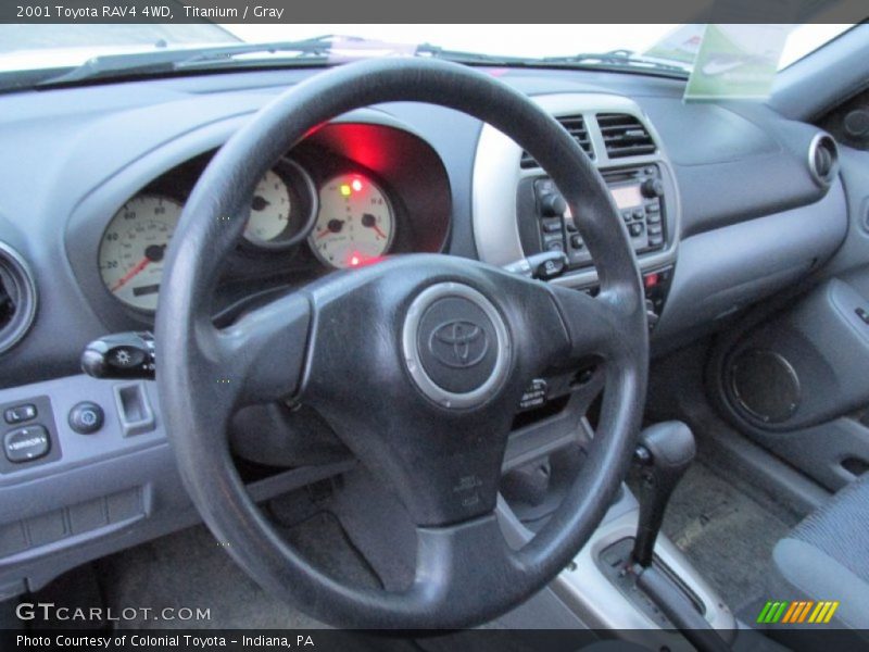 Titanium / Gray 2001 Toyota RAV4 4WD
