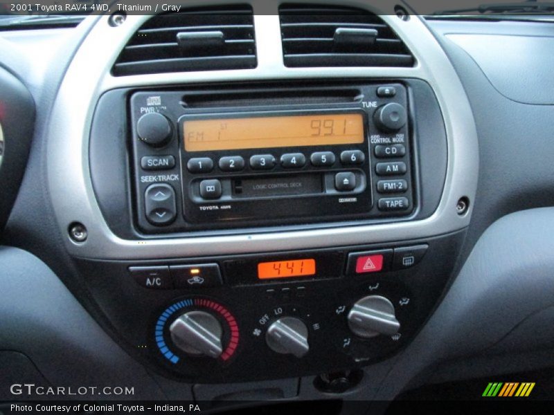 Titanium / Gray 2001 Toyota RAV4 4WD