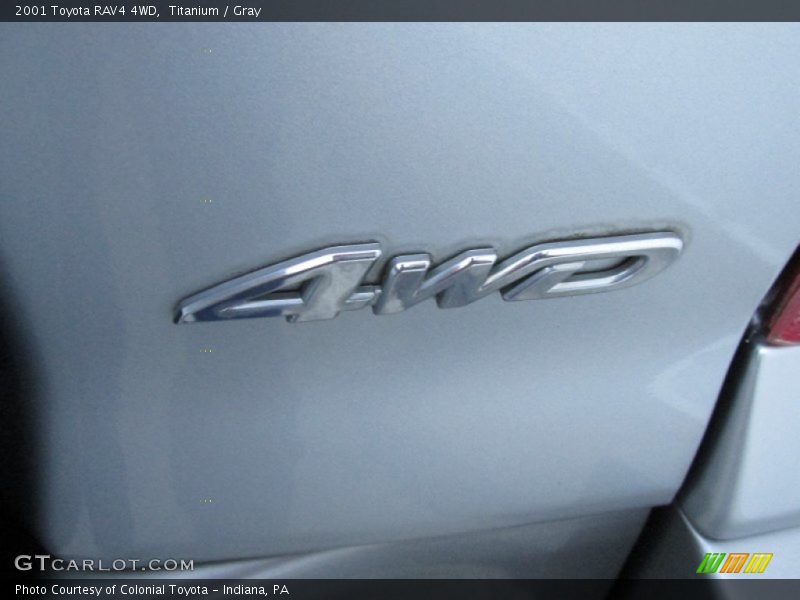 Titanium / Gray 2001 Toyota RAV4 4WD