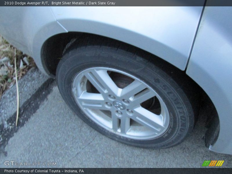 Bright Silver Metallic / Dark Slate Gray 2010 Dodge Avenger R/T