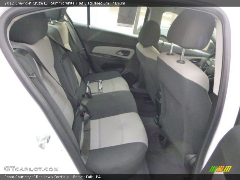 Summit White / Jet Black/Medium Titanium 2012 Chevrolet Cruze LS