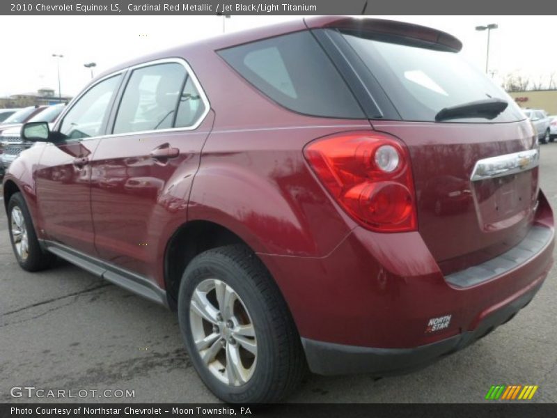 Cardinal Red Metallic / Jet Black/Light Titanium 2010 Chevrolet Equinox LS