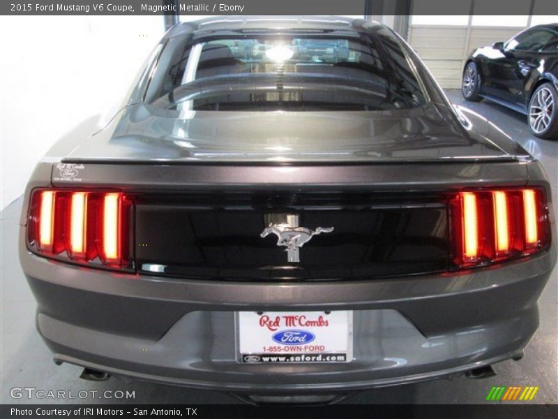 Magnetic Metallic / Ebony 2015 Ford Mustang V6 Coupe