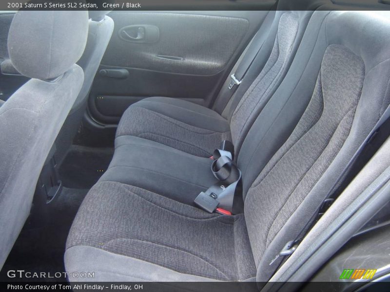 Green / Black 2001 Saturn S Series SL2 Sedan