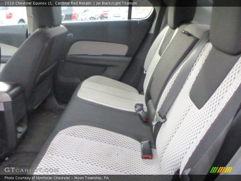 Cardinal Red Metallic / Jet Black/Light Titanium 2010 Chevrolet Equinox LS