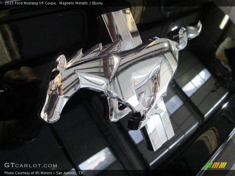 Magnetic Metallic / Ebony 2015 Ford Mustang V6 Coupe