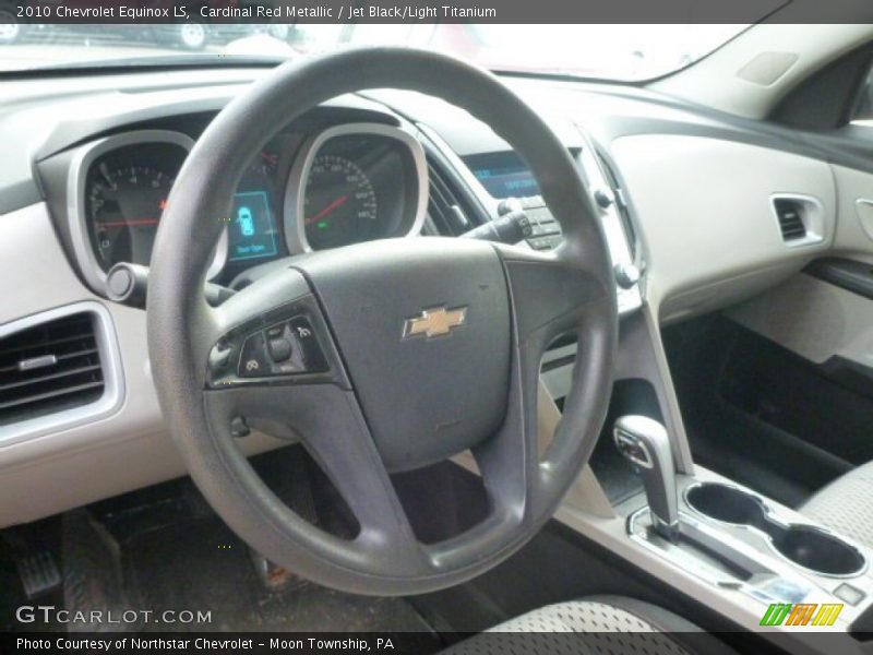 Cardinal Red Metallic / Jet Black/Light Titanium 2010 Chevrolet Equinox LS