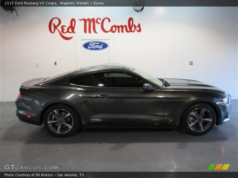 Magnetic Metallic / Ebony 2015 Ford Mustang V6 Coupe