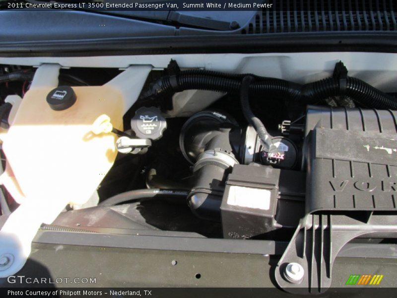 Summit White / Medium Pewter 2011 Chevrolet Express LT 3500 Extended Passenger Van