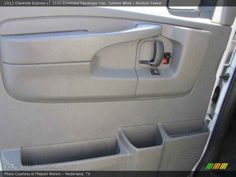 Summit White / Medium Pewter 2011 Chevrolet Express LT 3500 Extended Passenger Van