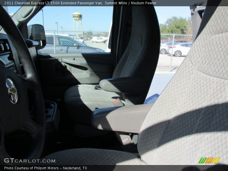 Summit White / Medium Pewter 2011 Chevrolet Express LT 3500 Extended Passenger Van