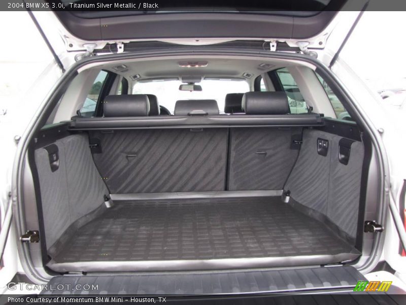 Titanium Silver Metallic / Black 2004 BMW X5 3.0i