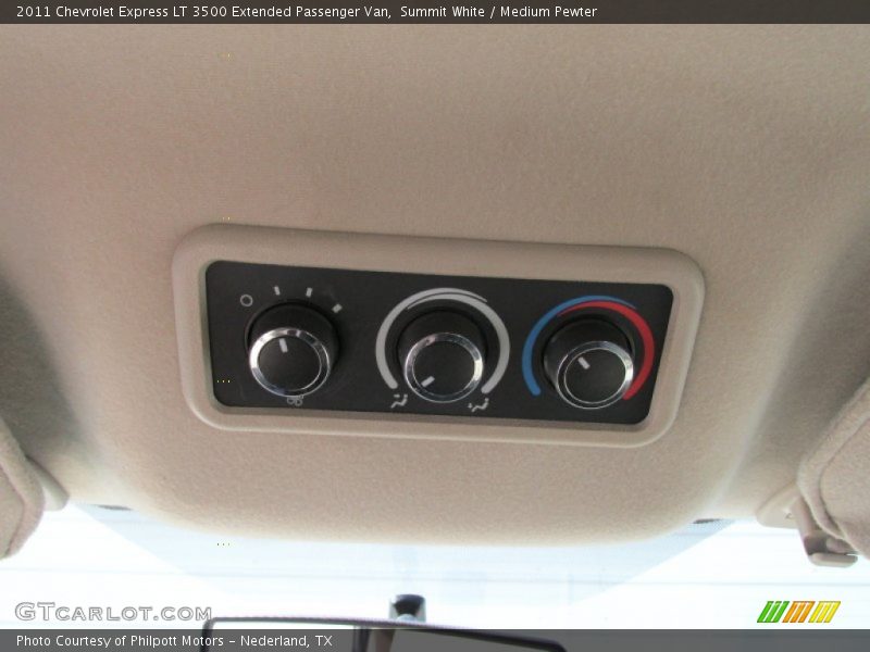 Summit White / Medium Pewter 2011 Chevrolet Express LT 3500 Extended Passenger Van