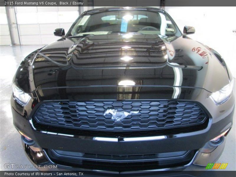 Black / Ebony 2015 Ford Mustang V6 Coupe