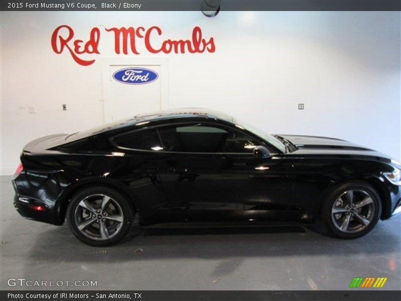Black / Ebony 2015 Ford Mustang V6 Coupe