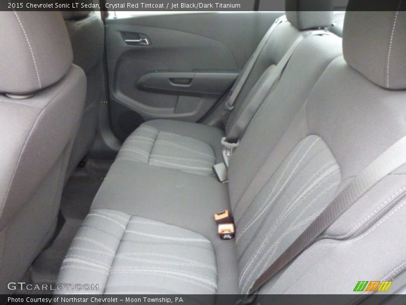 Crystal Red Tintcoat / Jet Black/Dark Titanium 2015 Chevrolet Sonic LT Sedan