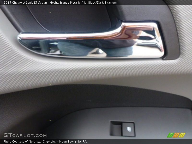 Mocha Bronze Metallic / Jet Black/Dark Titanium 2015 Chevrolet Sonic LT Sedan