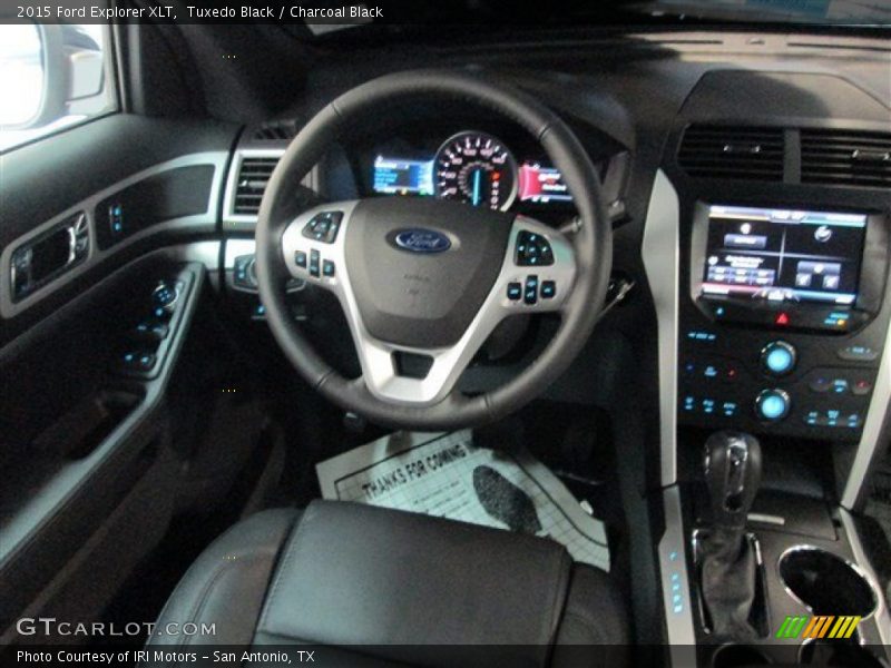 Tuxedo Black / Charcoal Black 2015 Ford Explorer XLT