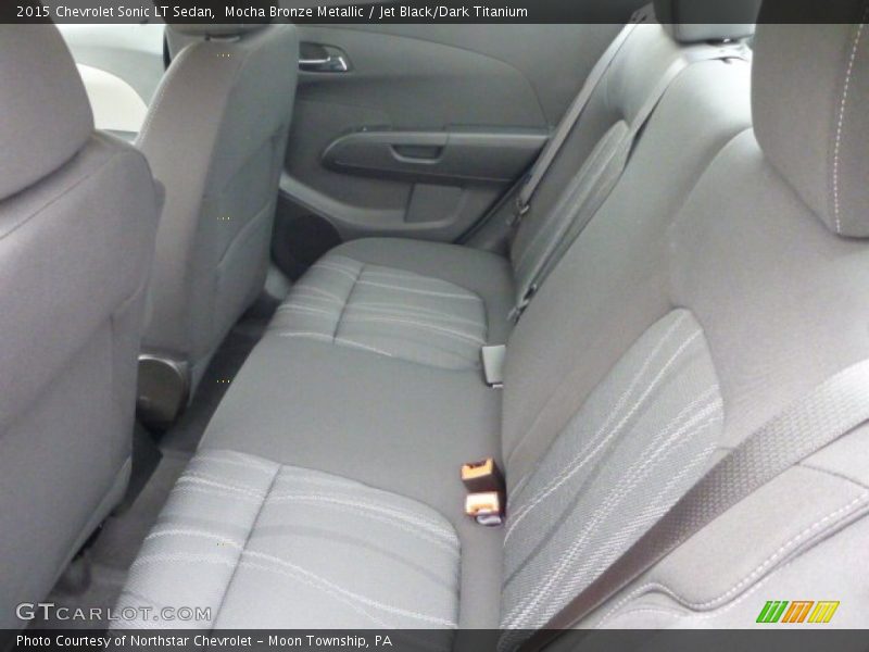 Mocha Bronze Metallic / Jet Black/Dark Titanium 2015 Chevrolet Sonic LT Sedan