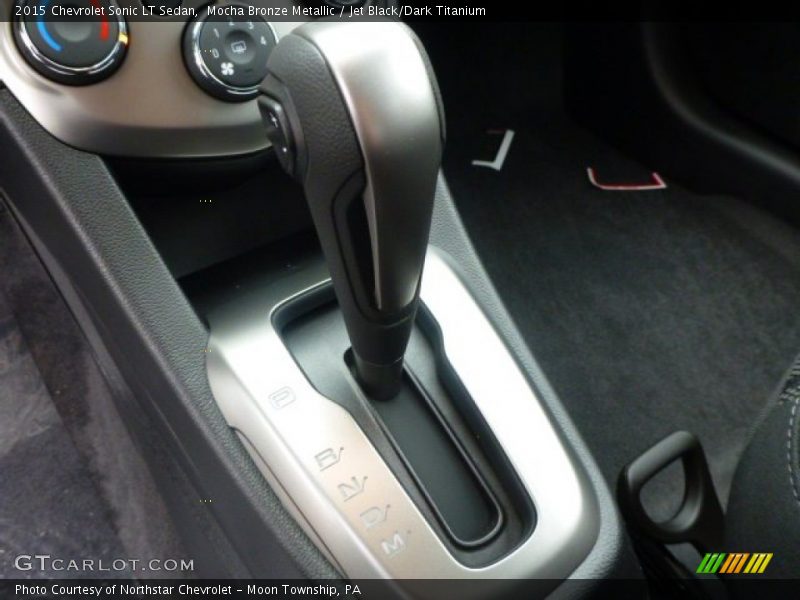 Mocha Bronze Metallic / Jet Black/Dark Titanium 2015 Chevrolet Sonic LT Sedan