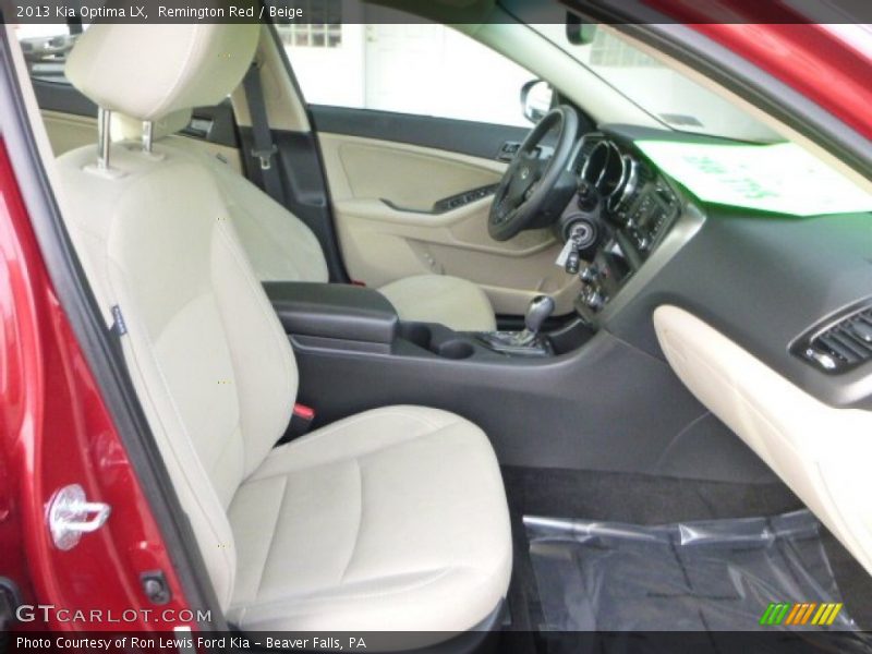 Remington Red / Beige 2013 Kia Optima LX