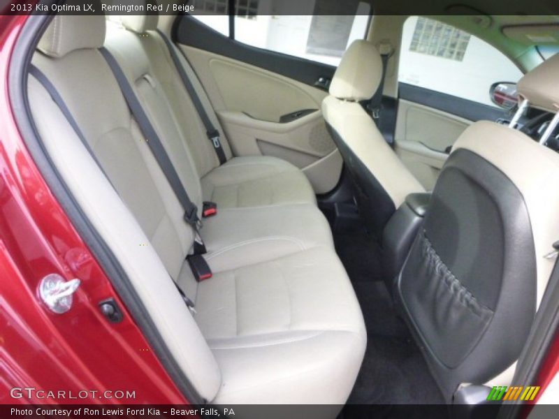 Remington Red / Beige 2013 Kia Optima LX