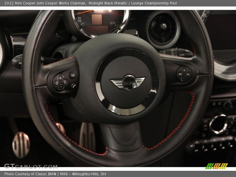  2012 Cooper John Cooper Works Clubman Steering Wheel