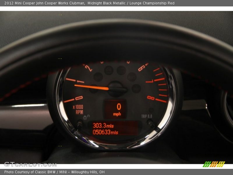 2012 Cooper John Cooper Works Clubman John Cooper Works Clubman Gauges