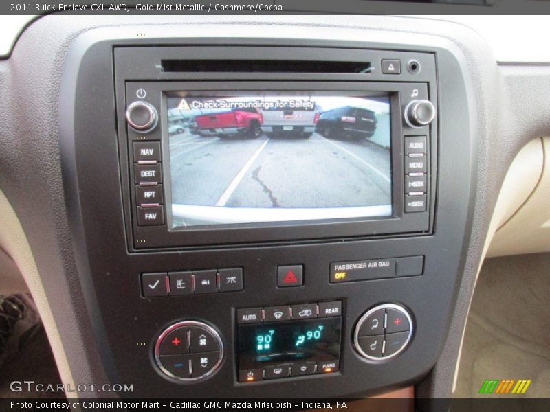Gold Mist Metallic / Cashmere/Cocoa 2011 Buick Enclave CXL AWD