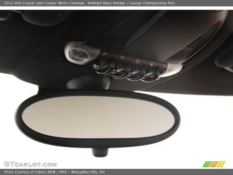 Controls of 2012 Cooper John Cooper Works Clubman