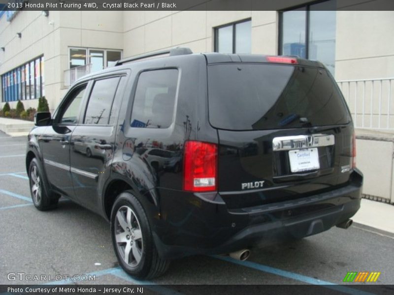 Crystal Black Pearl / Black 2013 Honda Pilot Touring 4WD