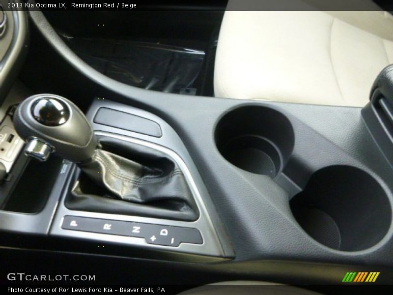 Remington Red / Beige 2013 Kia Optima LX
