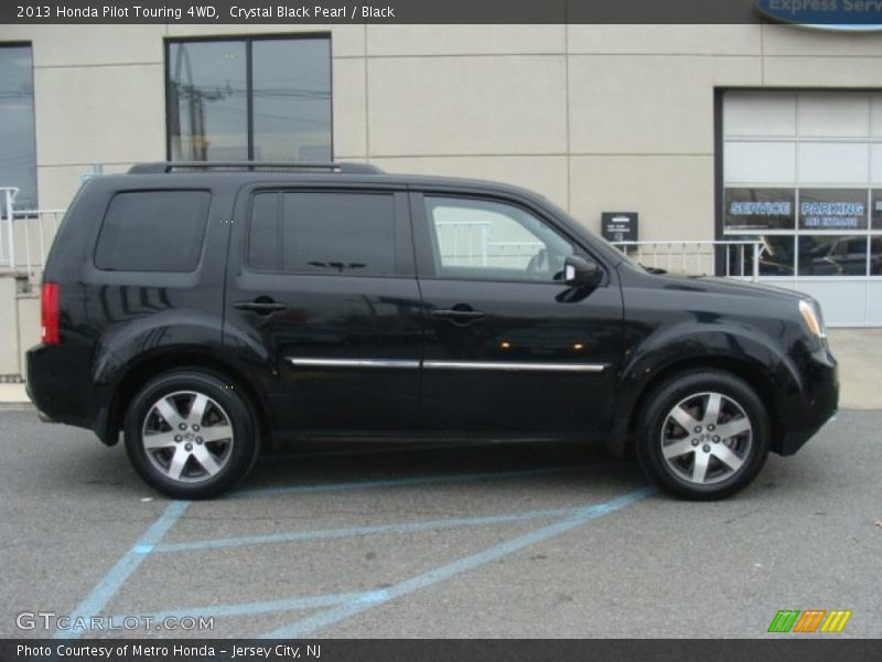 Crystal Black Pearl / Black 2013 Honda Pilot Touring 4WD