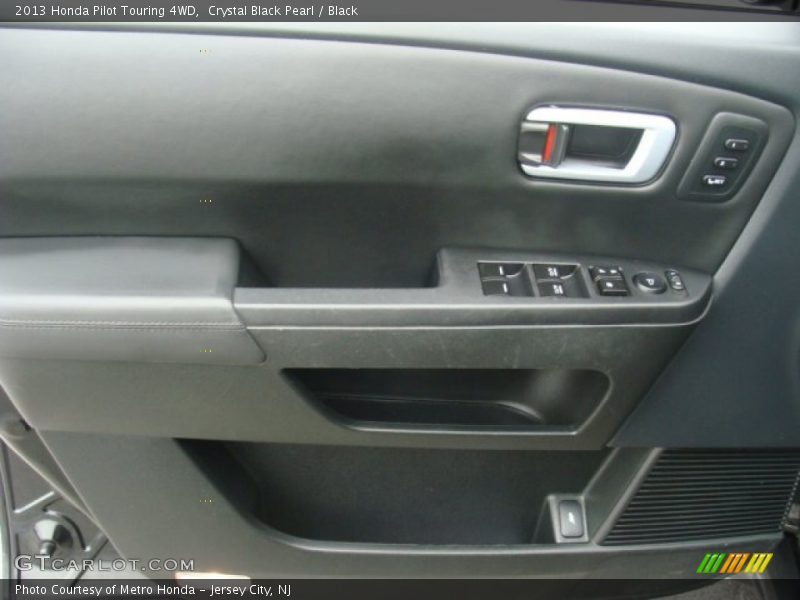 Crystal Black Pearl / Black 2013 Honda Pilot Touring 4WD